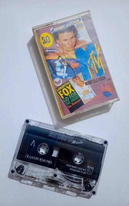 Casetă audio MTV Music Television veche