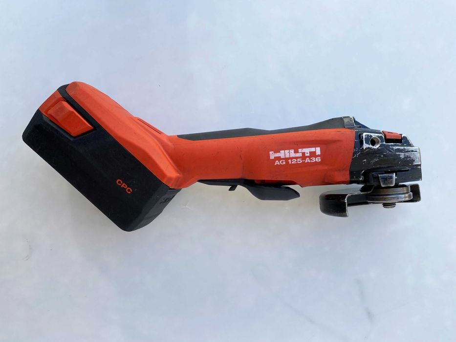 Безчетков ъглошлайф Hilti AG125-A36 ATC 2x36V 5.2Ah