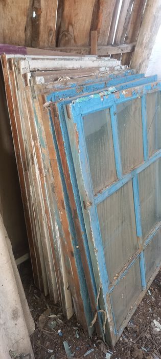 Окна деревянные б/у