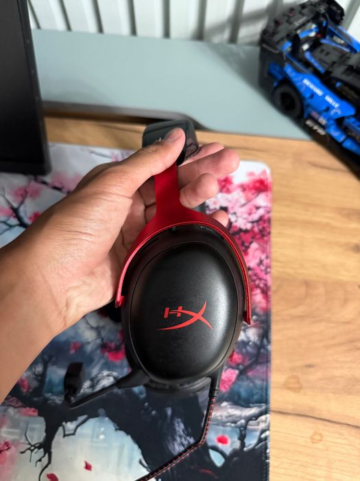 HyperX Cloud II красно черные