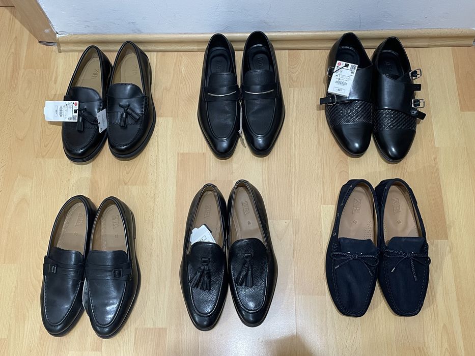 ** Reducere ** 39-40-41 Mocasini Piele Naturala / Faux Noi cu eticheta