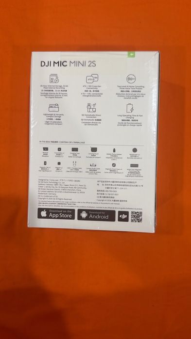 Dji mic mini 2S + зарядный кейс