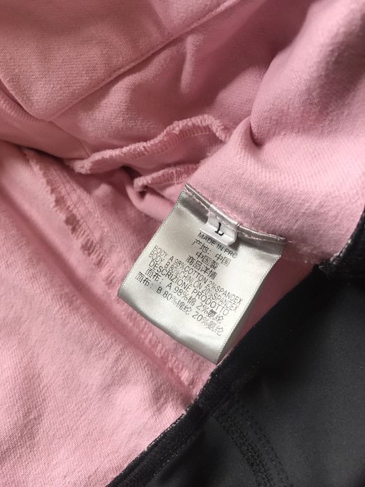 Pink denim Mugler Л размер