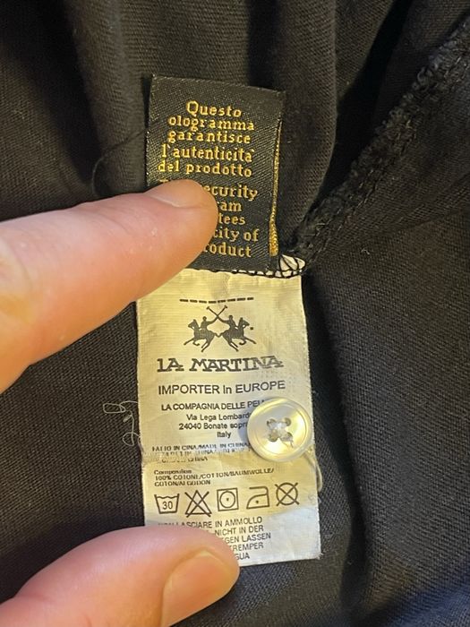 Tricou barbati polo  La Martina marimea M