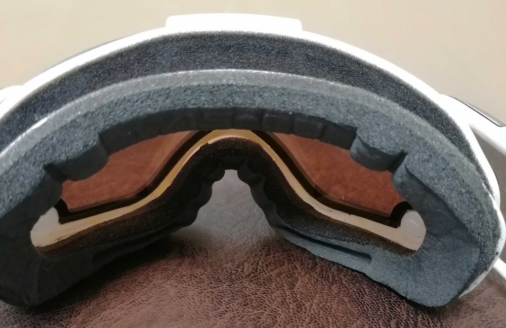 Casca de ski Casco și ochelari