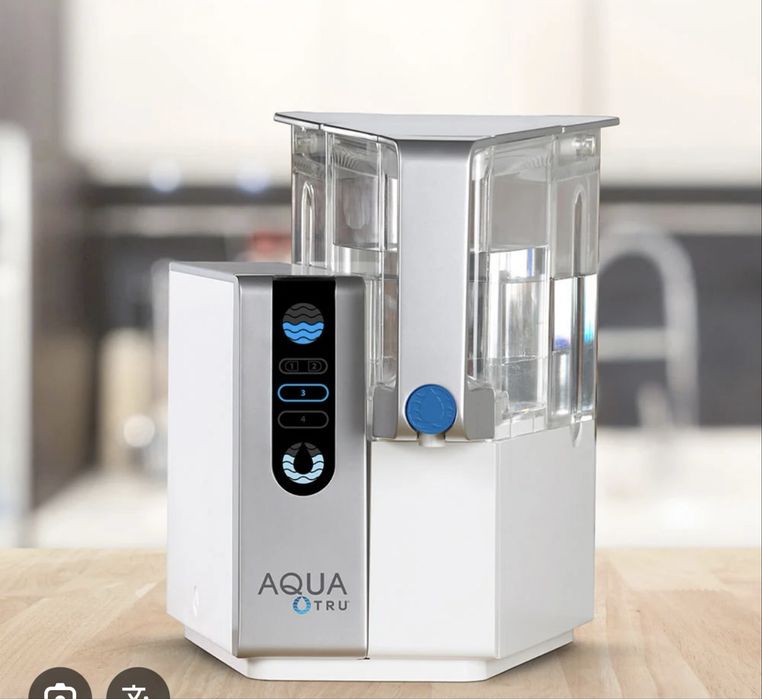 Vand filtru AquaTru – purificator apa, utilizat