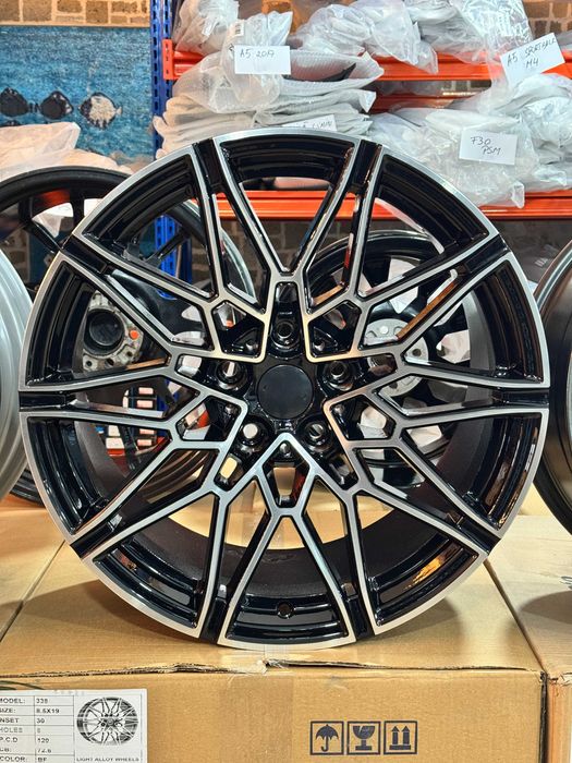 Jante Aliaj EMR Wheels A338 - 5x120 19 Black Diamond F10 F30 F32 F36