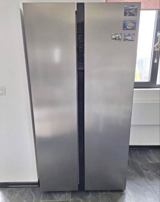 Frigider Side by Side Star-Light 510l, Clasa A++, Display, Compresor Inverter,