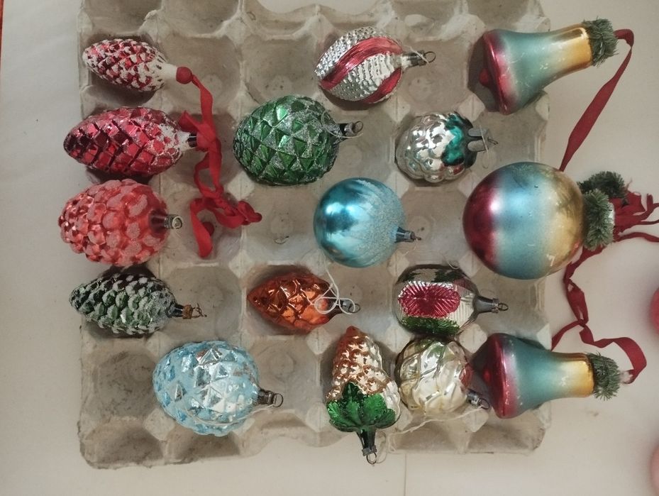Ёлочные игрушки советские