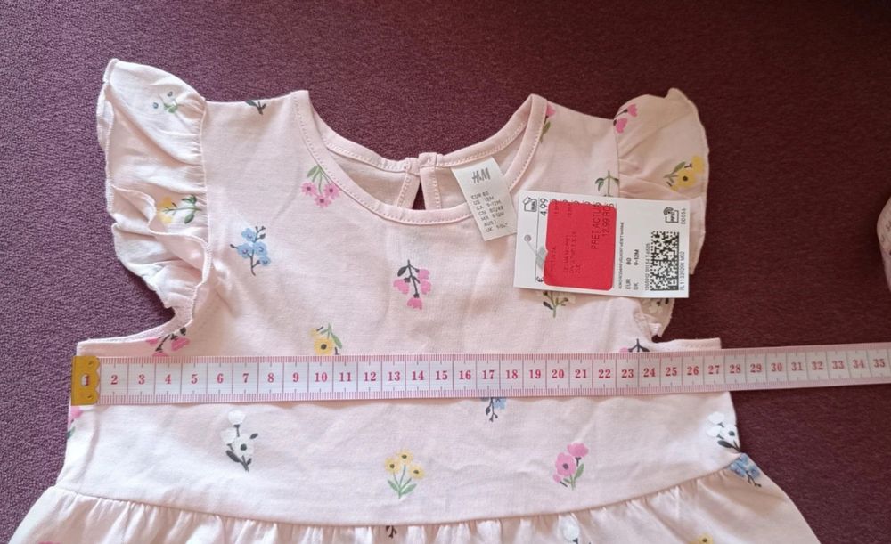 Rochiță fetiță H&M noua, 80 marime