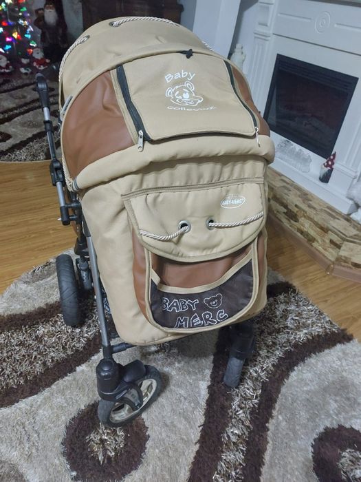 Vînd cărucior,pătuț,scoică auto și ladou .