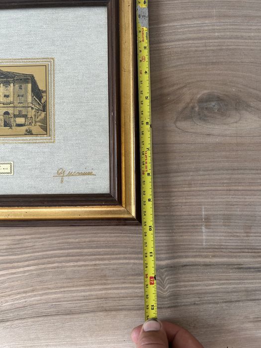 Tablu argint placat cu aur 24c Guerrini-cadoul perfect