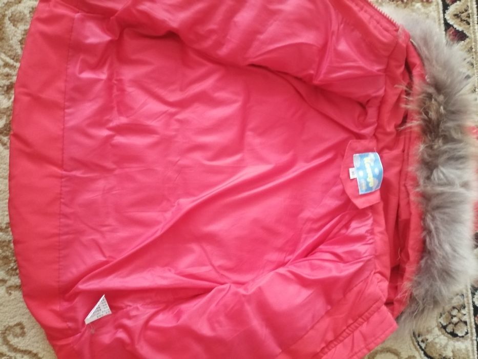 Комбенизон зимний для девочки