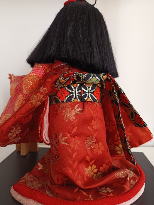 Антикварна порцеланова японска кукла Japanese ichimatsu ningyo