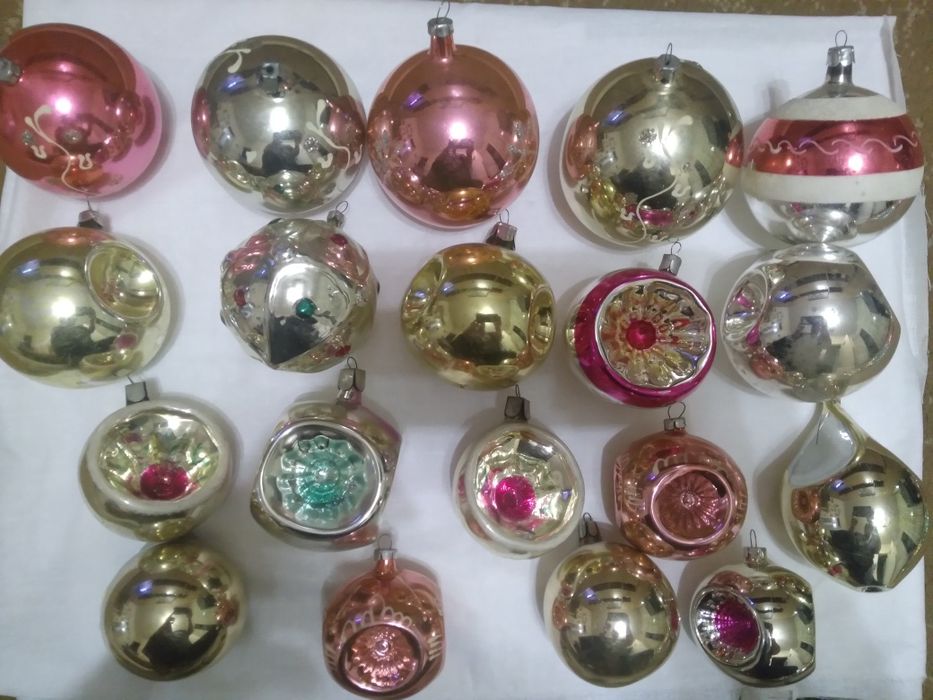 Советские ёлочные игрушки