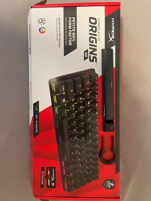 Клавиатура hyperx alloy origins 60