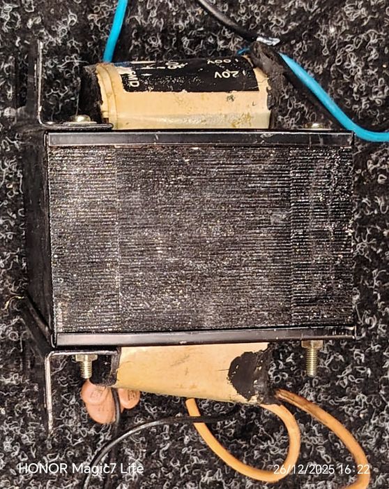 Transformator 20a 16,5v