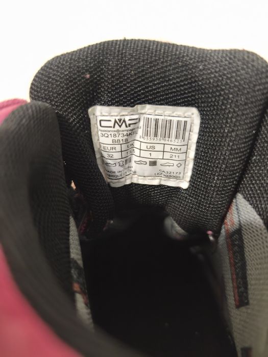 Ghete copii piele CMP 32 (21,1cm)