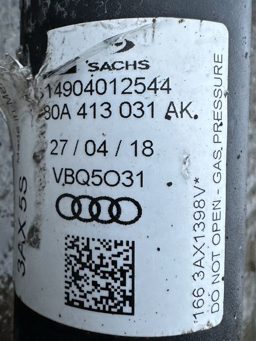 Amortizoare fata / Telescoape fata Audi Q5 80A FY 2016-2024