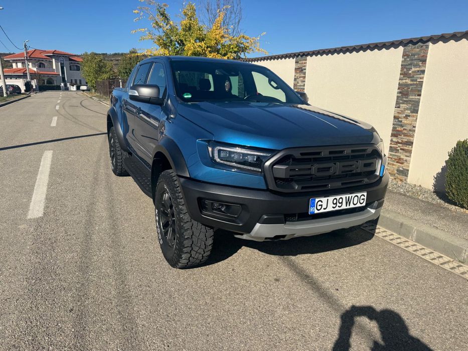 Ford Ranger Raptor 4X4 dif blocabil 2.0d 212CP Apa Neagra • OLX.ro