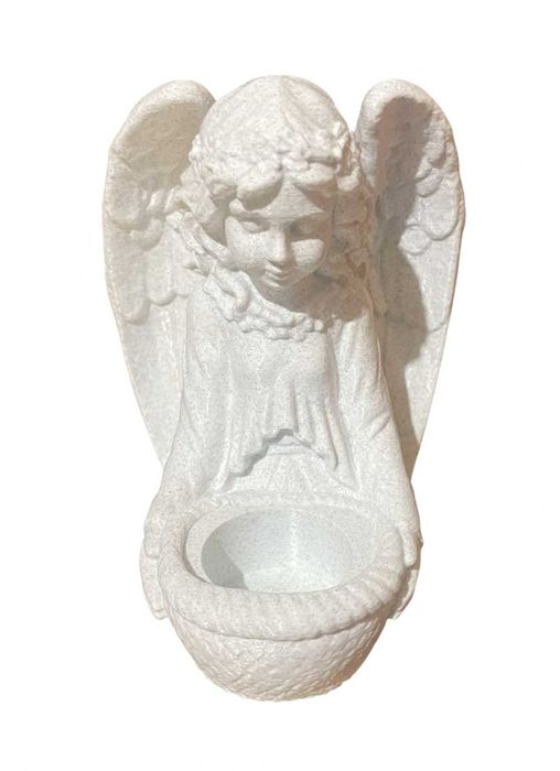 Candela suport lumanare inger - Idee cadou