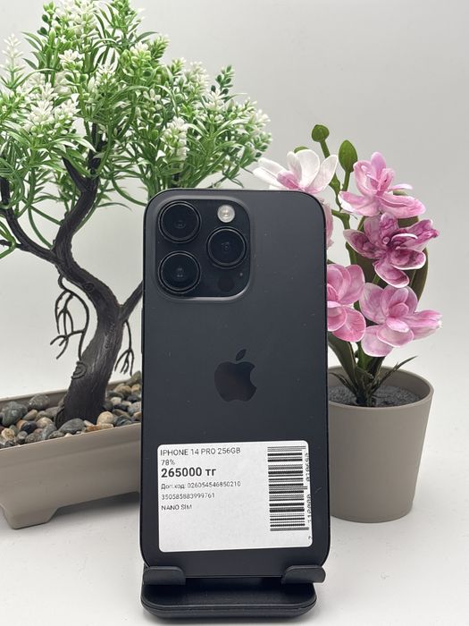 Iphone 14 pro    256/78%.    Айфон 14 про    256/78%