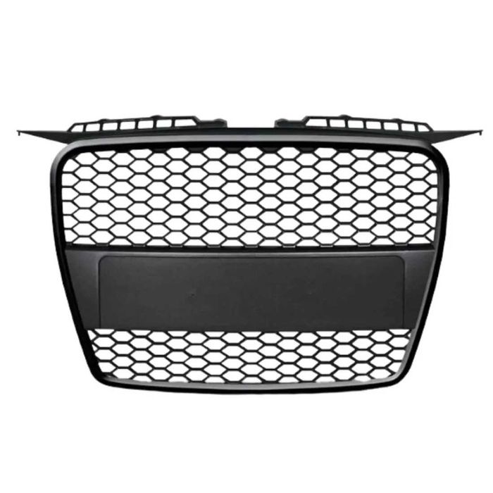 Решетка за Audi A3 (2003-2008) - RS стил Черна с поставка за емблема