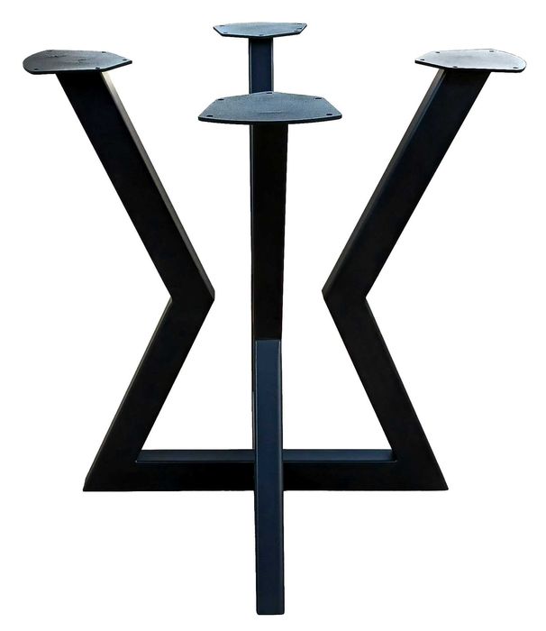 Поръчкови, дизайнерски и здрави. Метална основа за маса модел 019