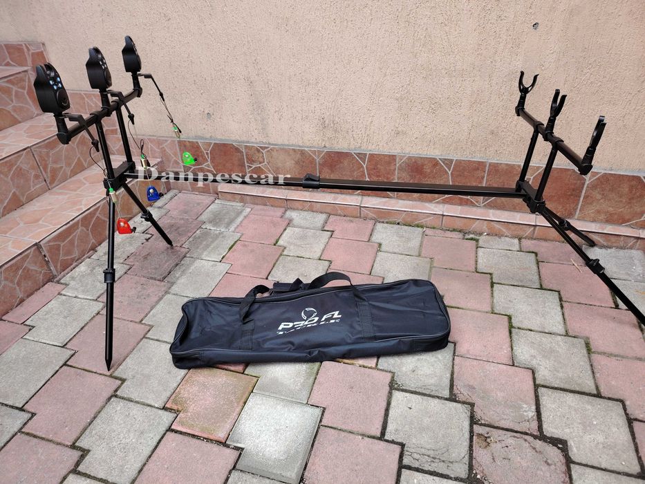 Rod pod PRO FL129 full echipat cu 3 avertizori si 3 swingere mkm2
