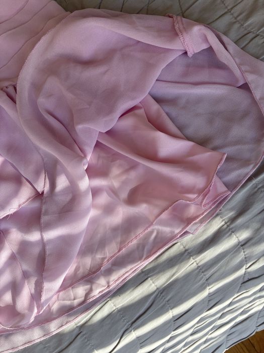 Коектна рокличка в пастеленорозово