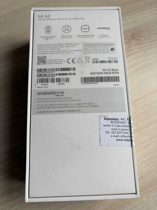 Продавам Xiaomi Mi A2 за ремонт или за части