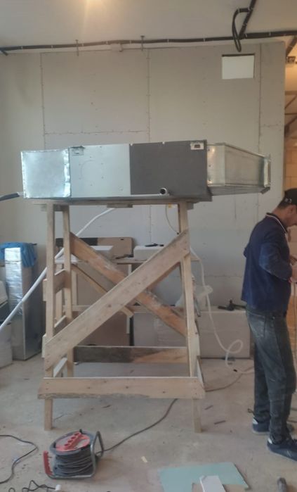 Вентиляция  Вытяжка Приточка