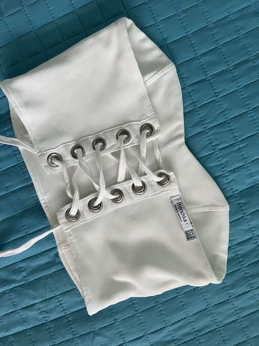 Кроп топ bershka/review