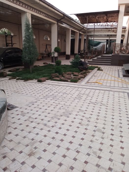 Gazon ekish va urug sepish paliv ornatish