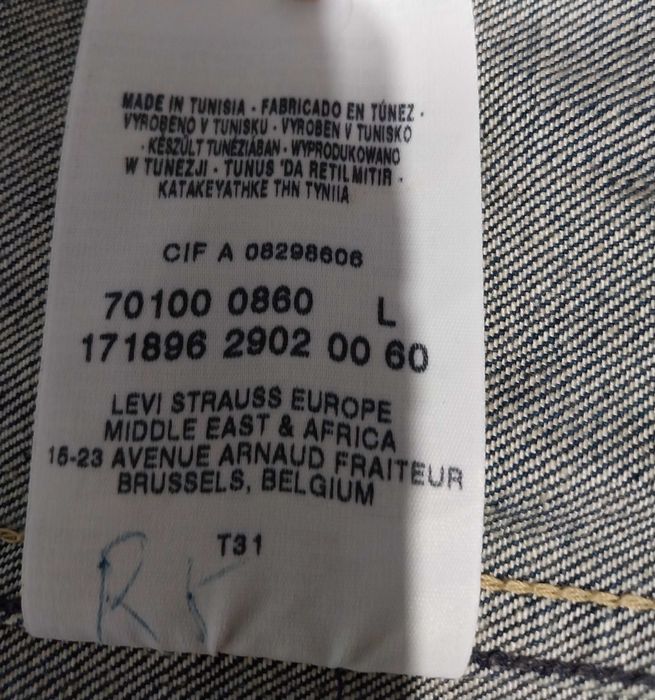Jacheta denim Levi's Strauss & Co