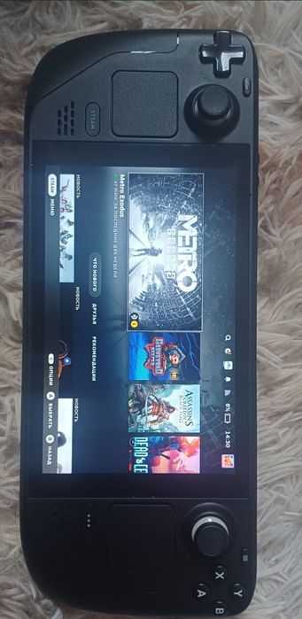 Steam deck 512gb + подарок беспроводные наушники