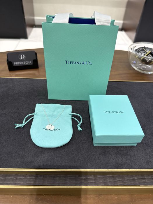 NEW Подвеска Tiffany & Co Return to Tiffany silver 703000