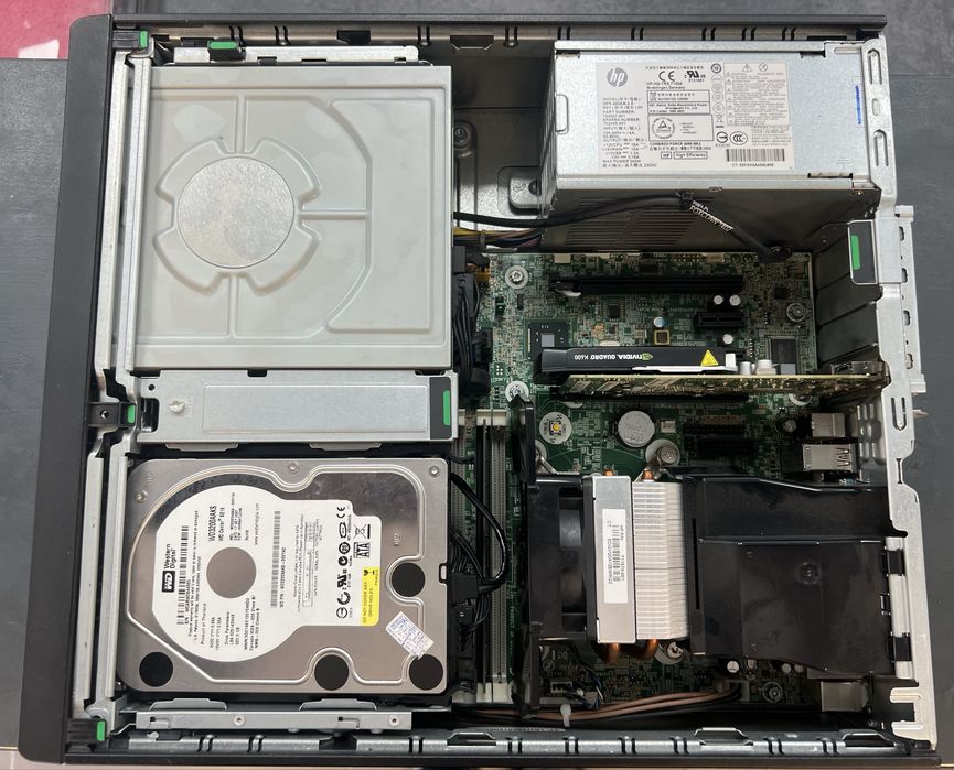 HP Z230 SFF Xeon E3-1225 V3 8GB DDR3 250GB SSD 320GB HDD Video Nvidia