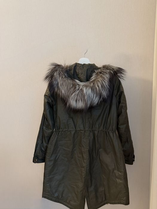 Парка зимняя пух