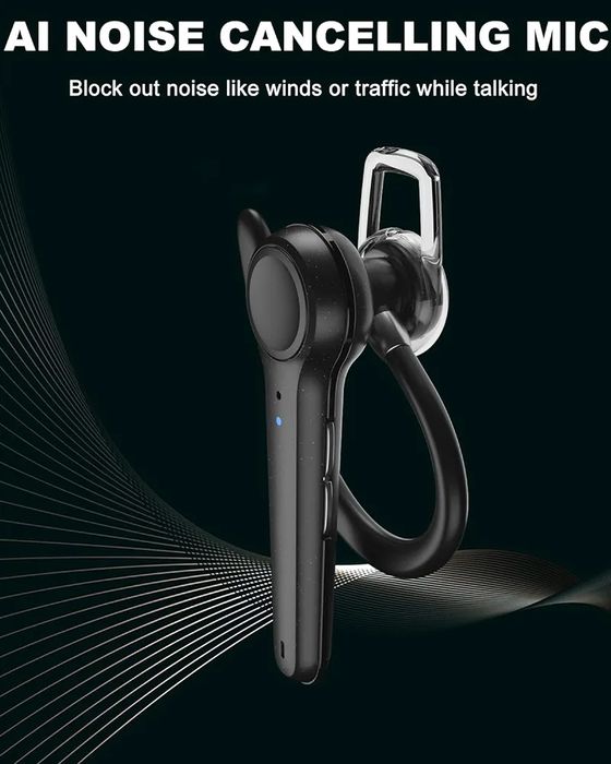 Casca bluetooth/wireless cu anularea zgomotului compatibila Android/iO