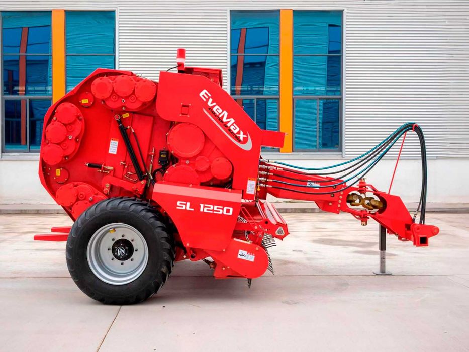 Пресс-подборщик EveMax SL-1250 (вальцевый - 18 вальцов / РЕДУКТОРНЫЙ)