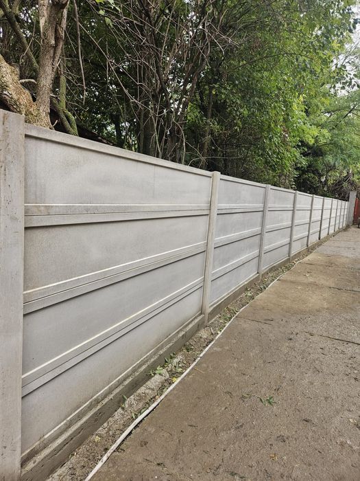 Gard placi beton
