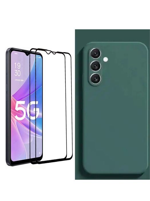 Samsung A15/A16/A25/A35/A55 Husa Interior Fin + Folie Sticla/Silicon