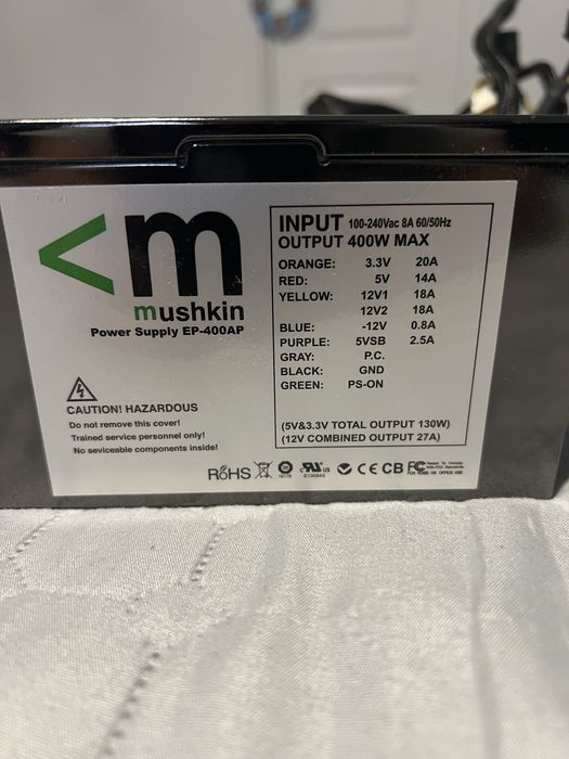 Sursa PC 400W Mushkin