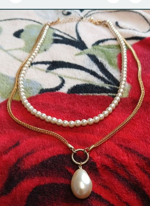 Colier perle naturale