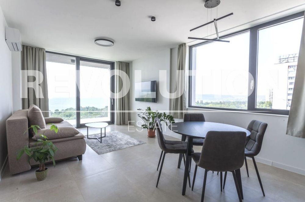 Дава се под наем Двустаен апартамент в Варна, Чайка - 76 кв.м за 1500 € - Снимка #1