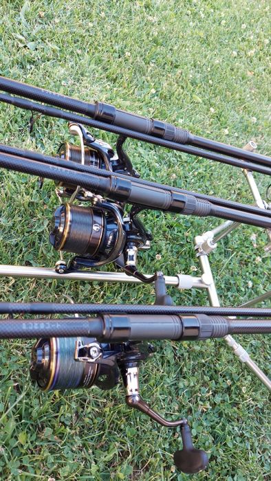 Set 3 lansete crap nash pursuit 3m 3,5lb,