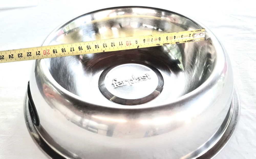 Купи за храна, за голямо куче 2бр. 1500мл. Инокс