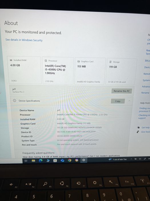 Microsoft surface pro 3