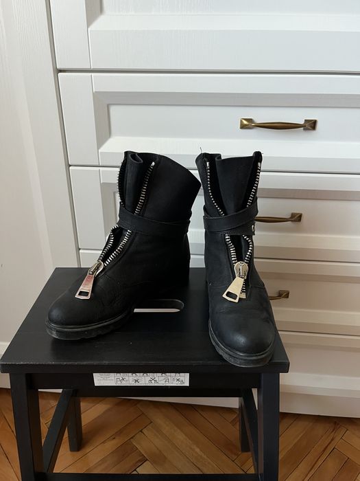 Ghete piele, marimea 37